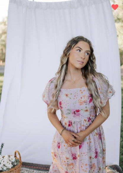 BELLA DRESS IN PINK